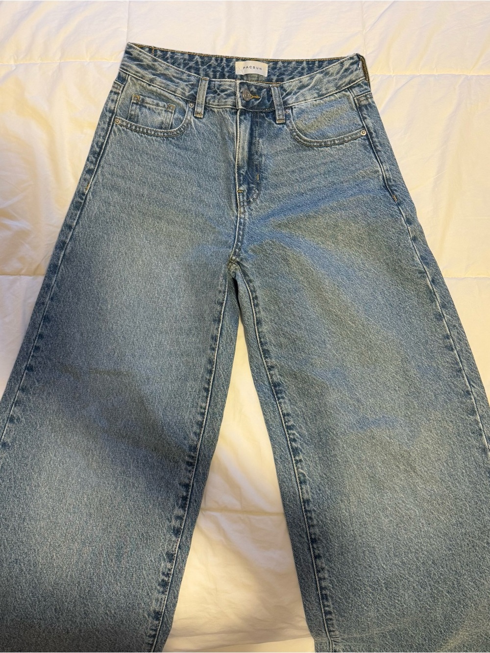 Pacific Sunwear High Rise Baggy Jeans Size 25